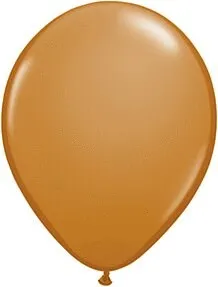 11 inch Qualatex Mocha Brown Latex 100ct.