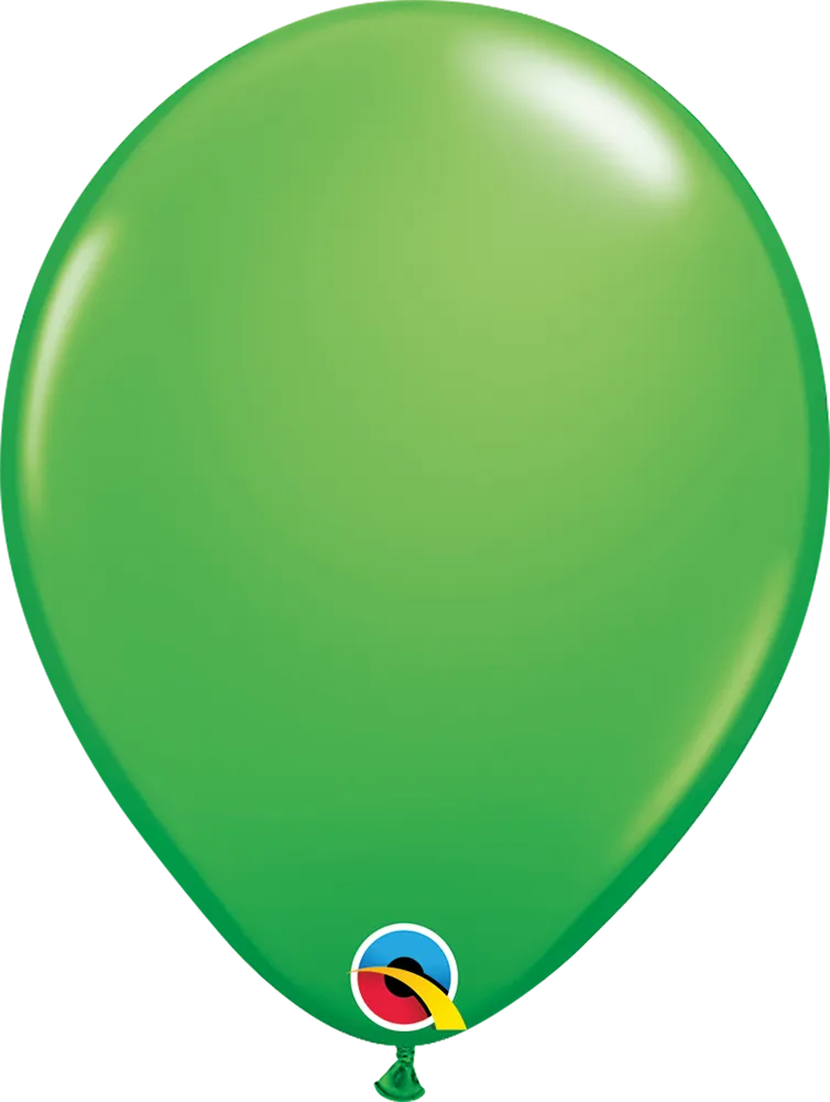 11 inch Qualatex Spring Green Latex 25ct.