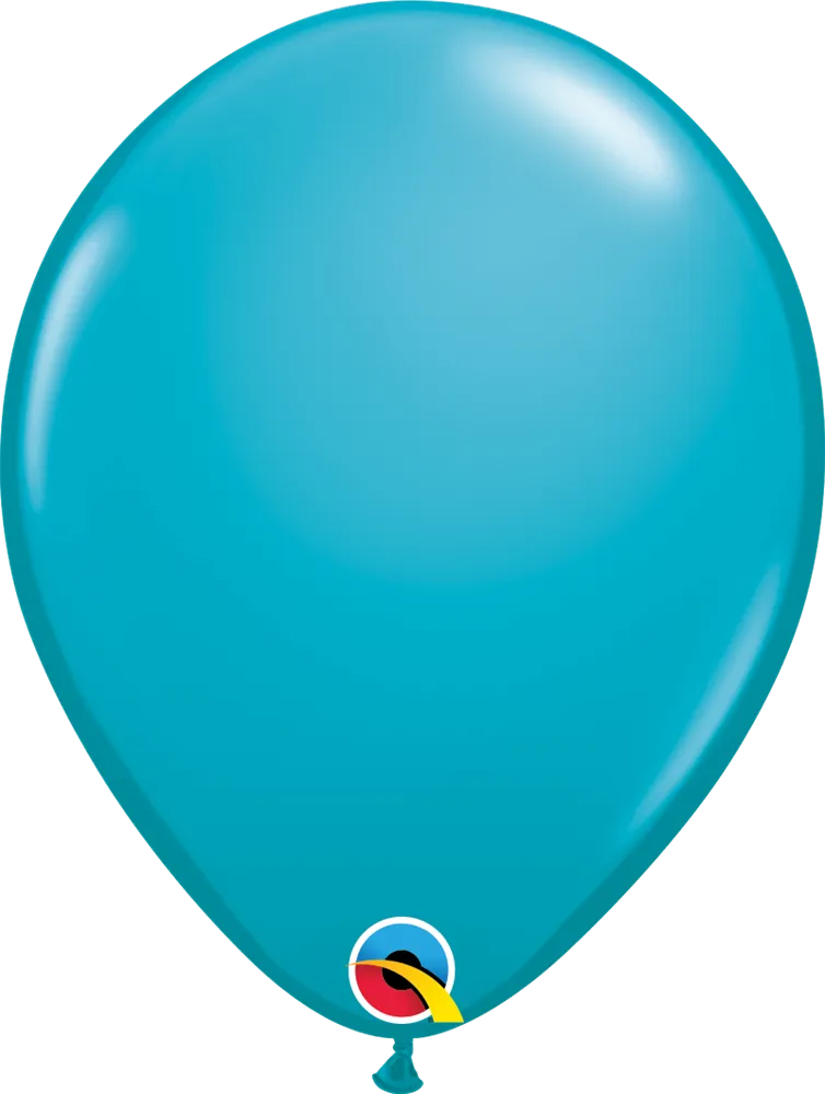 11 inch Qualatex Tropical Teal Latex 25ct.