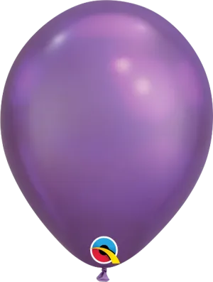 11in Qualatex Chrome Purple Latex Balloon 100ct