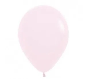 11" Sempertex Plain Latex Balloon - Pastel Matte Pink