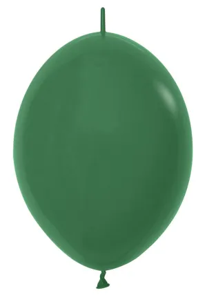 12 inch Sempertex Fashion Forest Green LINK-O-LOON 50ct
