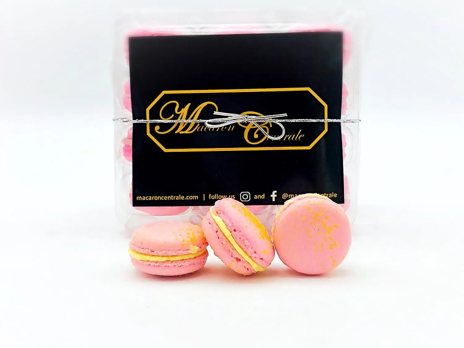 12 Value Pack | Pink Pallet Macaron Option | Great addition to your cake or celebratory events.