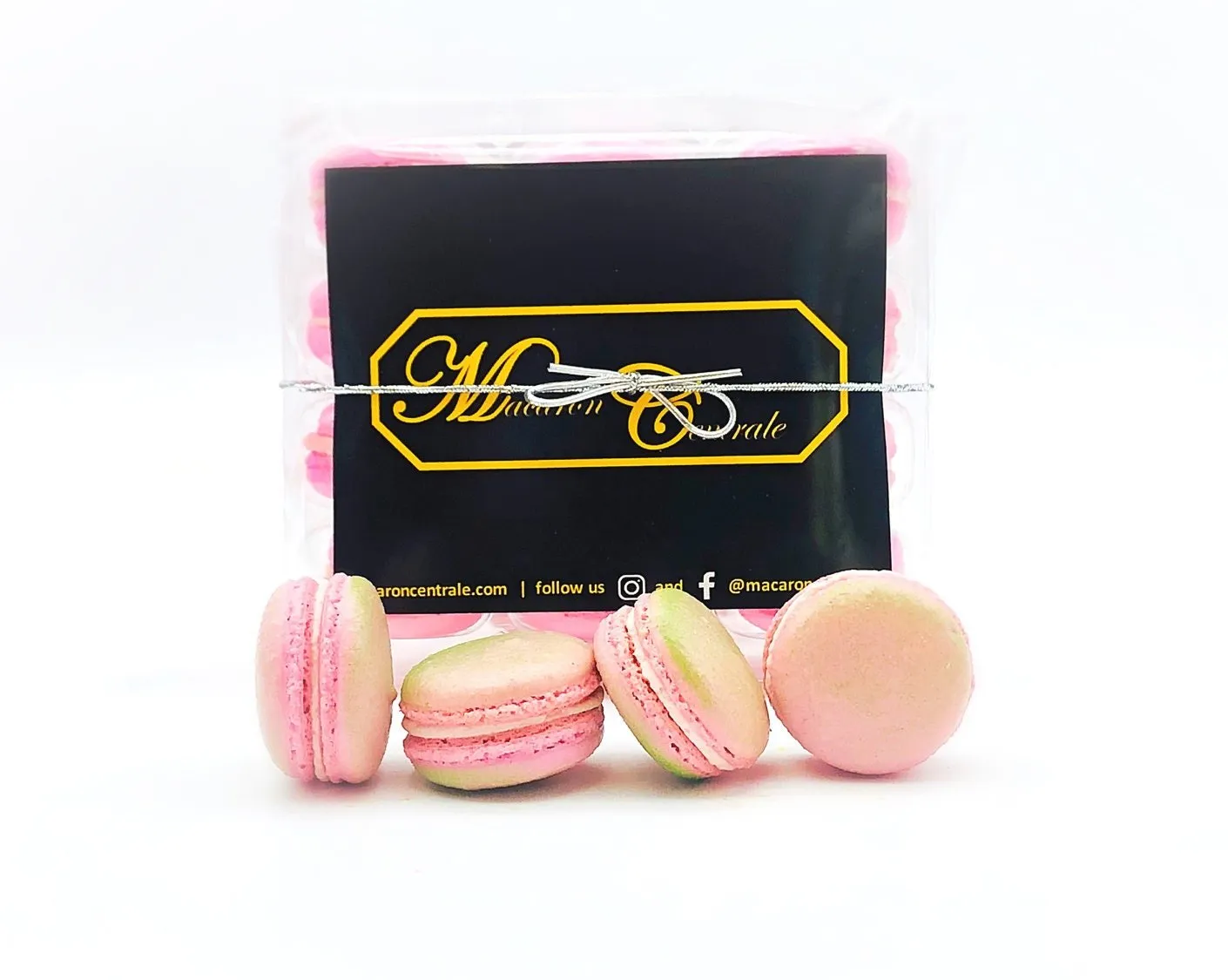 12 Value Pack | Pink Pallet Macaron Option | Great addition to your cake or celebratory events.