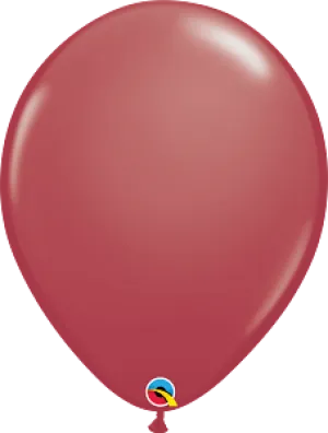 16 Inch Qualatex Cranberry Latex Balloons 50ct