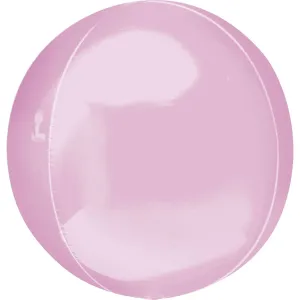 16" Anagram Solid Colour Orbz Balloon - Patel Pink