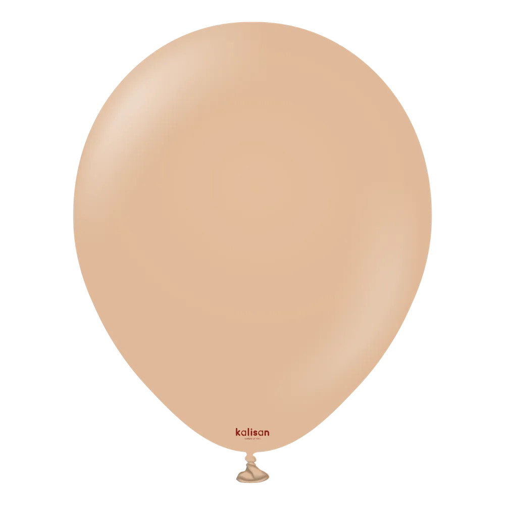18 inch Kalisan Retro Desert Sand Latex Balloons 25ct