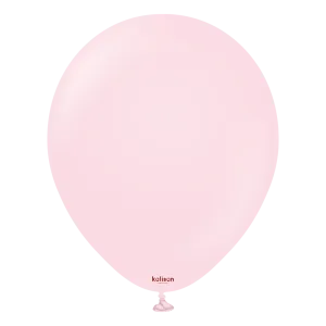 18 inch Kalisan Standard Light Pink Latex Balloons 25ct