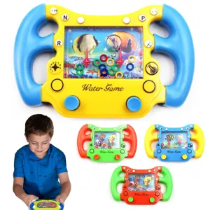 2 Pc Retro Handheld Water Game Ring Toss Sea Life Fun Aquatic Kids Sensory Toys
