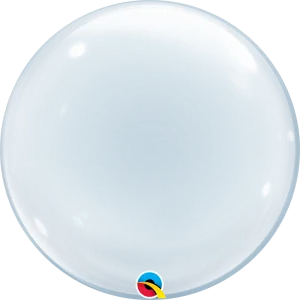 20in DECO BUBBLE CLEAR -pkG