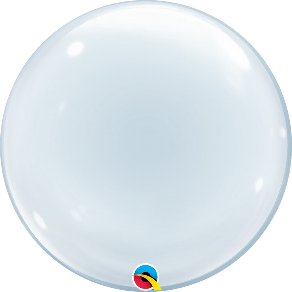 20in DECO BUBBLE CLEAR -pkG