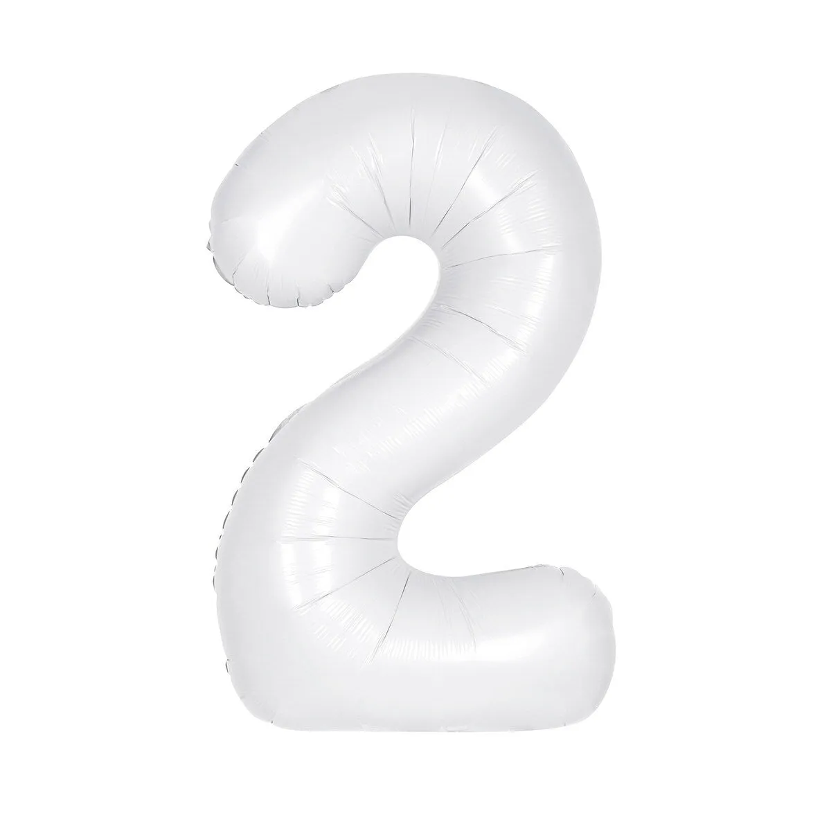34" Jumbo Number Foil Balloon - Number 2 ( 16 Colours )