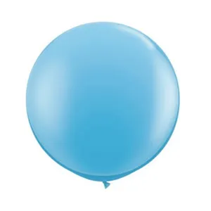 36" Round Balloon, Light Blue