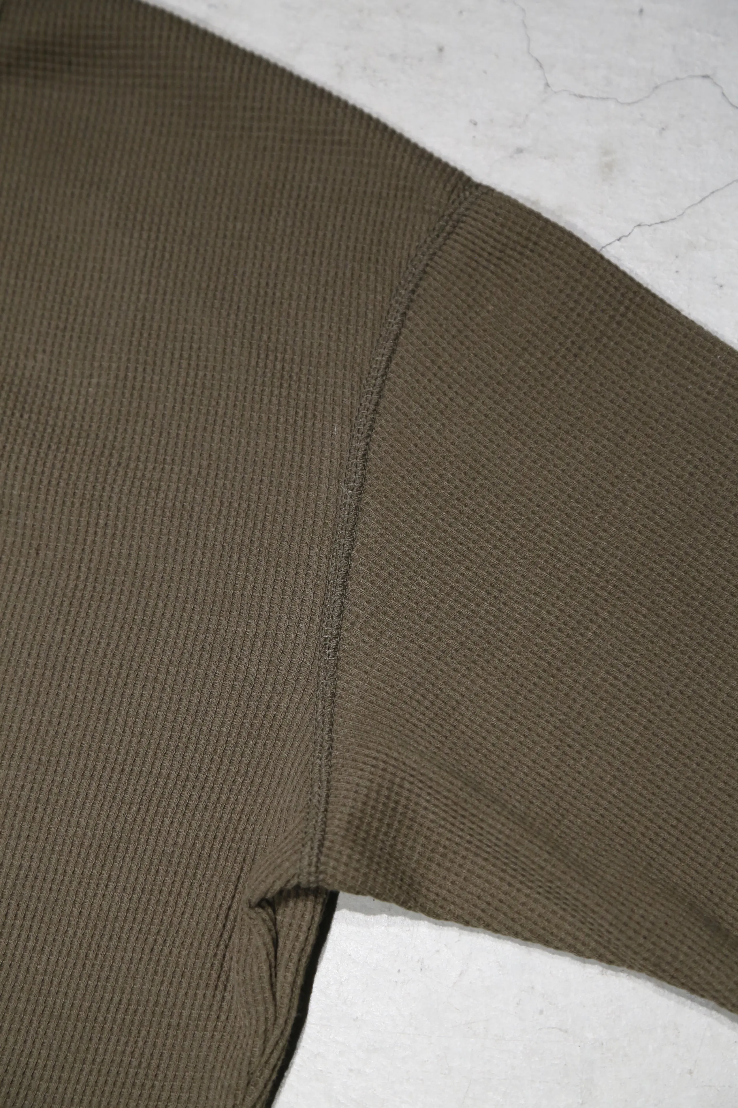 4B TIGHT WAFFLE LS (MOSS)(EXCLUSIVE)