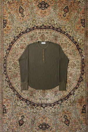 4B TIGHT WAFFLE LS (MOSS)(EXCLUSIVE)