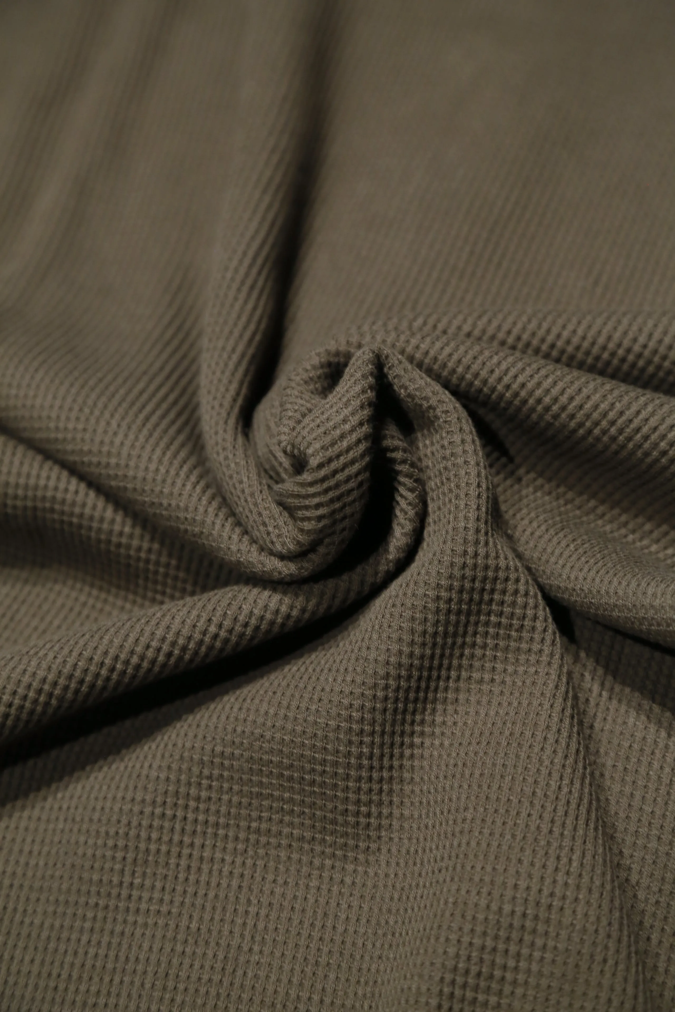 4B TIGHT WAFFLE LS (MOSS)(EXCLUSIVE)