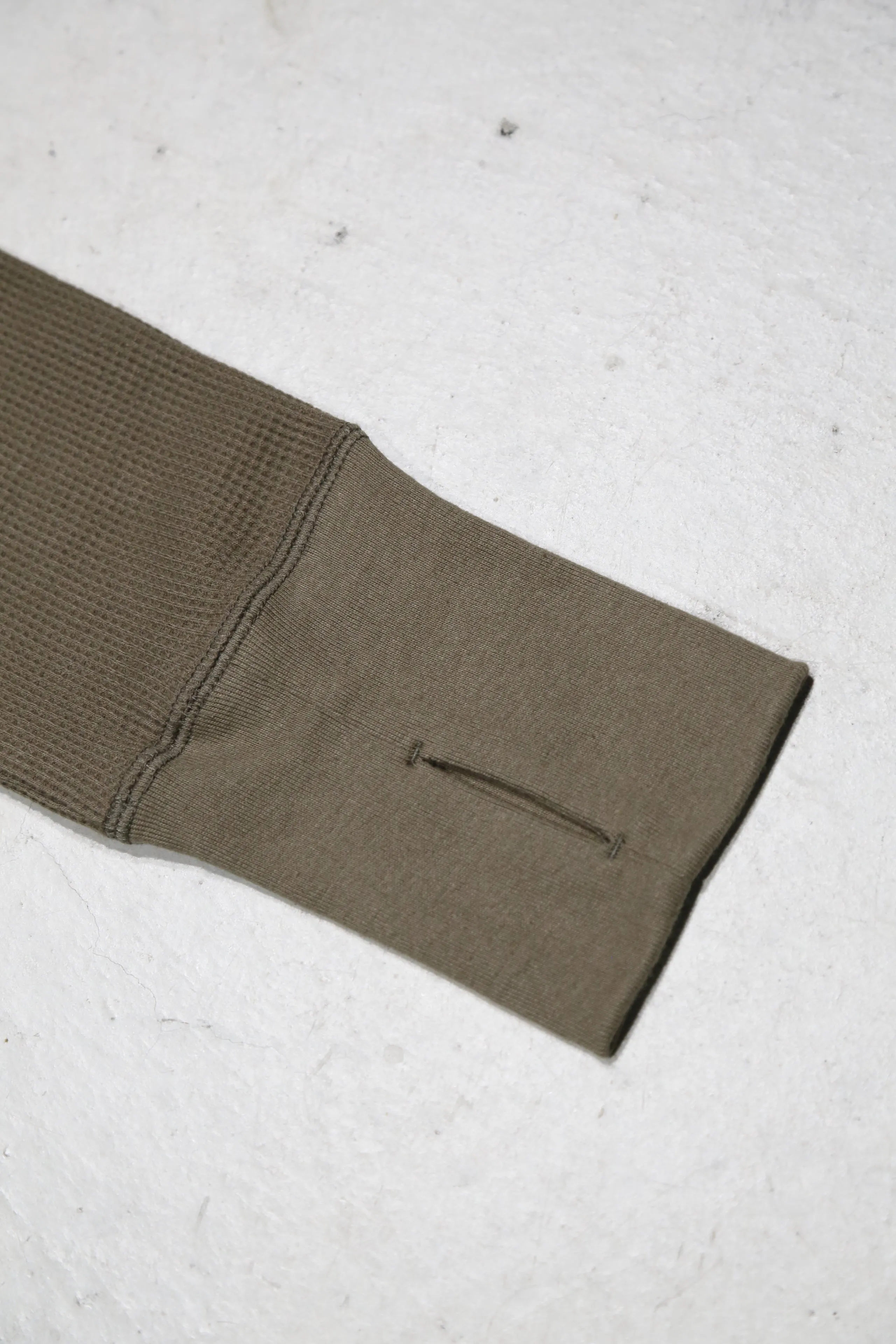 4B TIGHT WAFFLE LS (MOSS)(EXCLUSIVE)