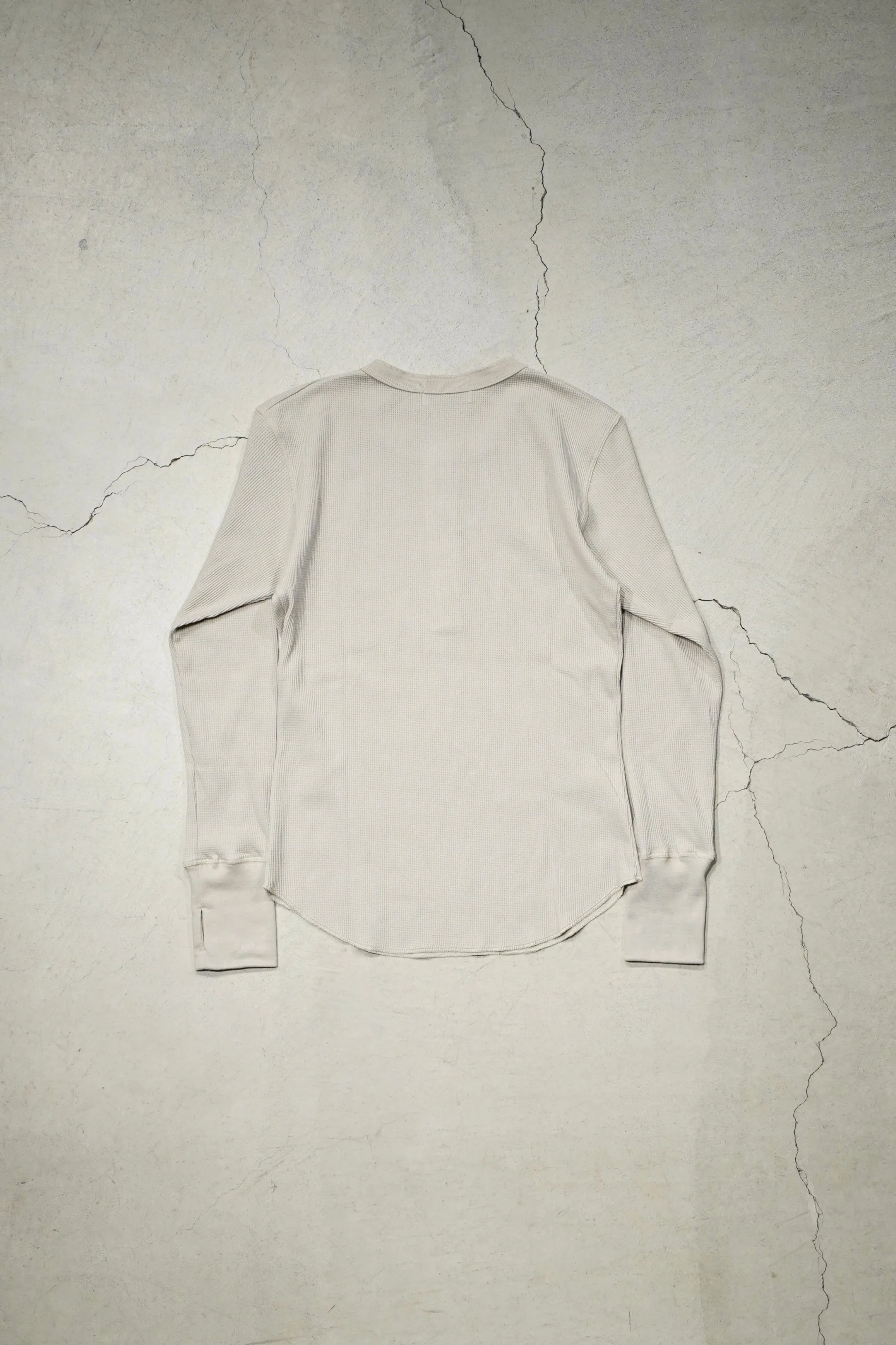 4B TIGHT WAFFLE LS (SAND)(EXCLUSIVE)