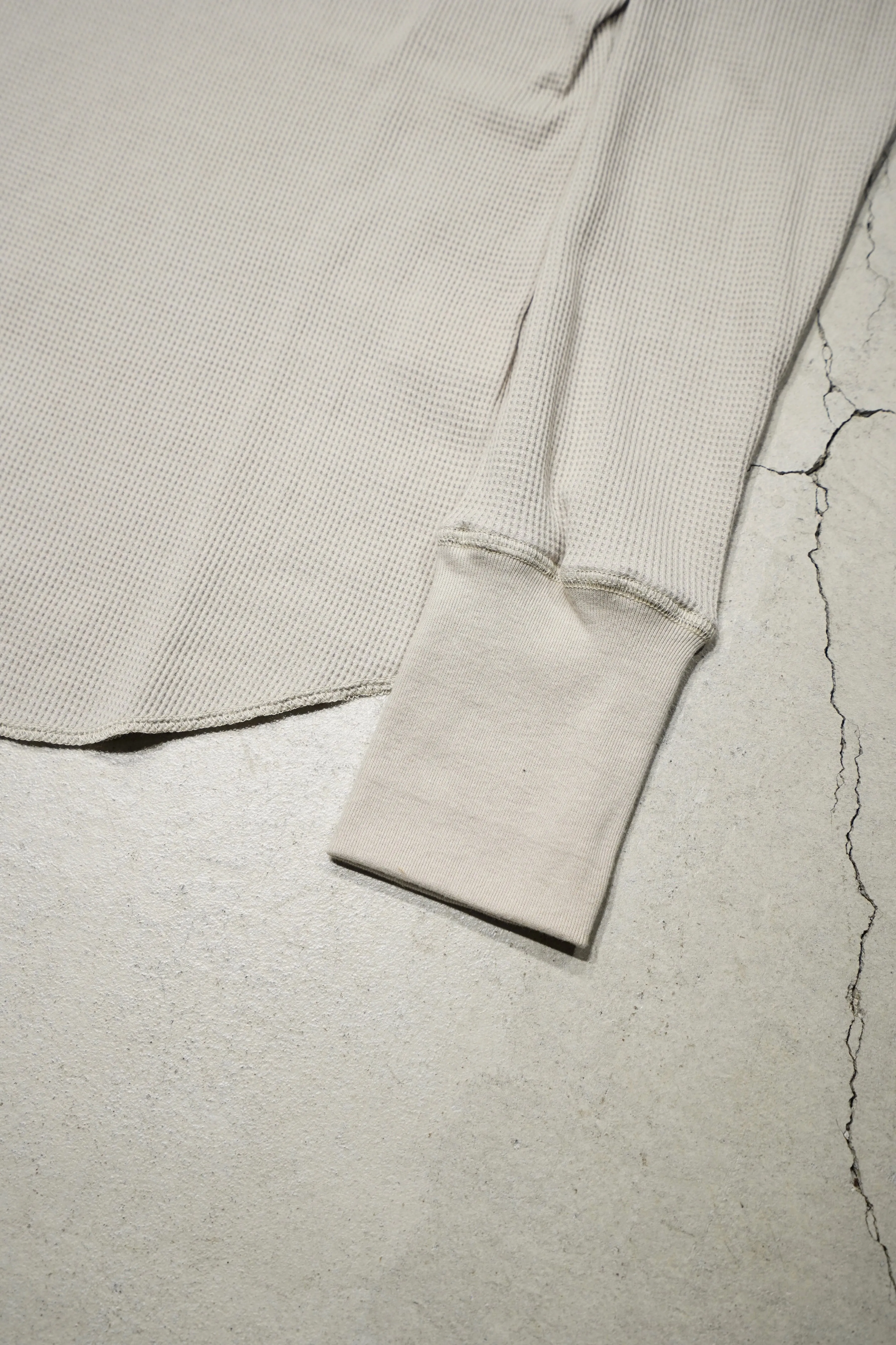 4B TIGHT WAFFLE LS (SAND)(EXCLUSIVE)