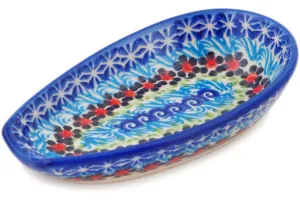 5" Spoon Rest - Cheerful Poppies