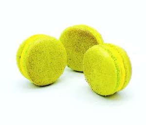 6 Pack  durian macarons | ideal for celebratory events.