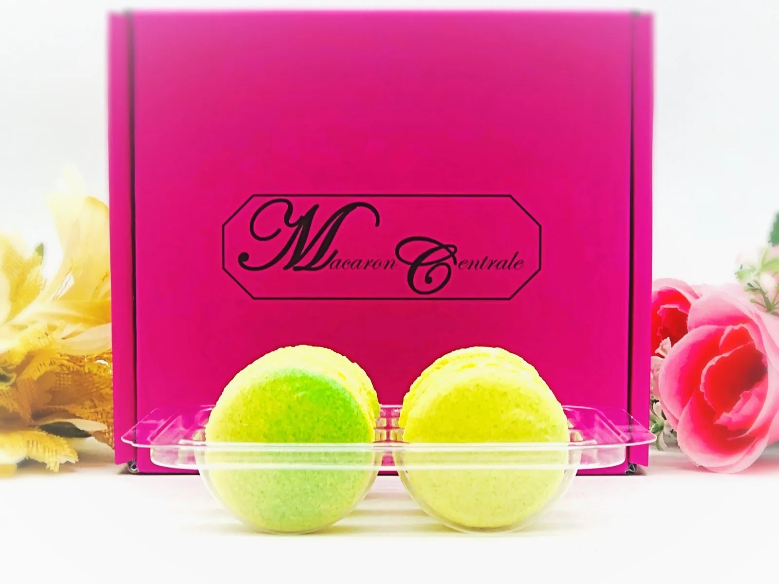 6 Pack  jackfruit macarons | ideal for celebratory events.