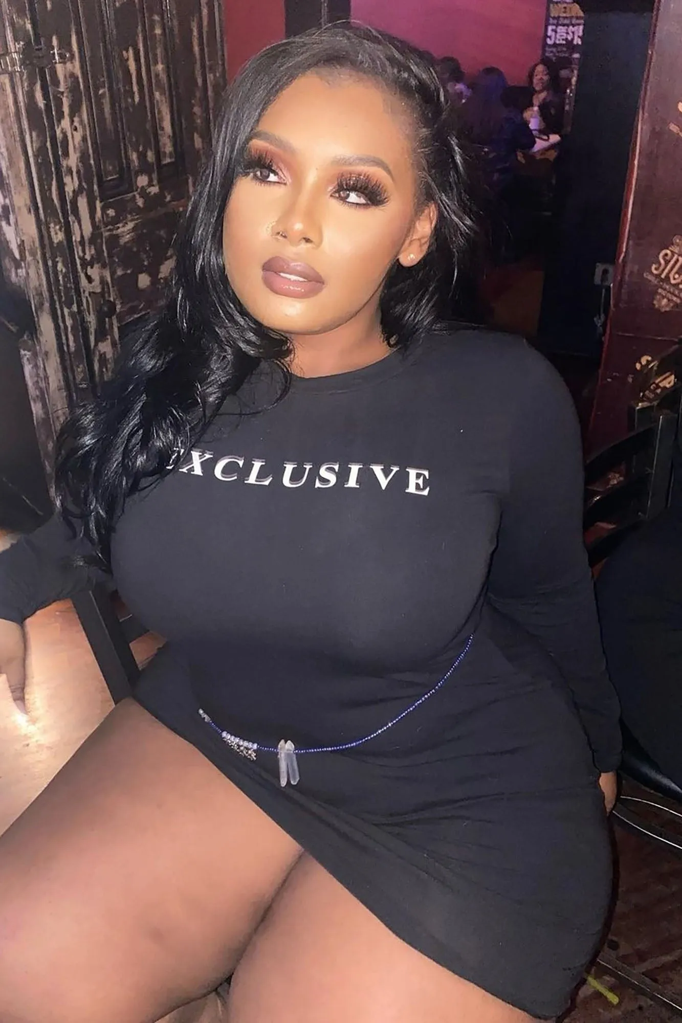 Always Exclusive Mini Dress - Black