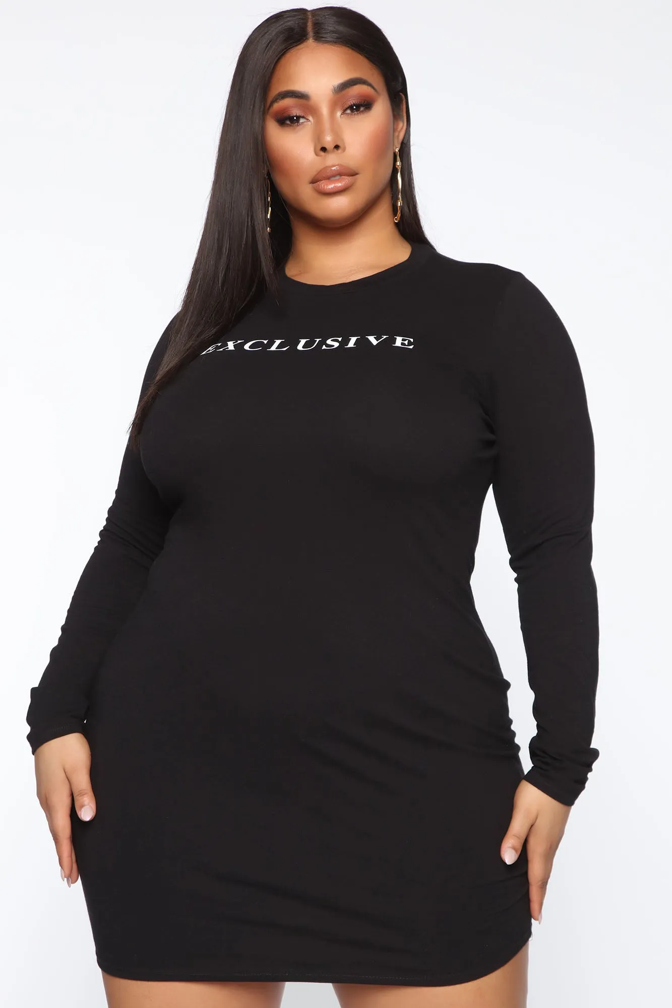 Always Exclusive Mini Dress - Black
