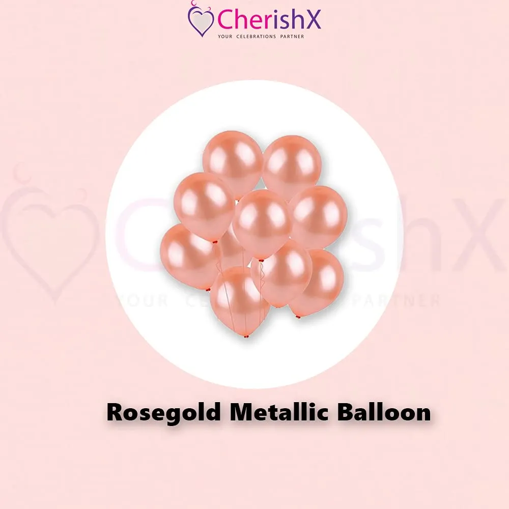 Anniversary Decoration Items Rosegold 40 Pcs - Wedding Anniversary Decoration