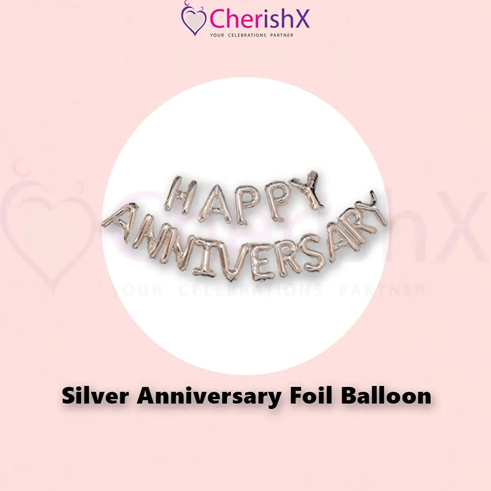 Anniversary Decoration Kit Green & White 81 Pcs - Happy Anniversary Bedroom Wall Decoration