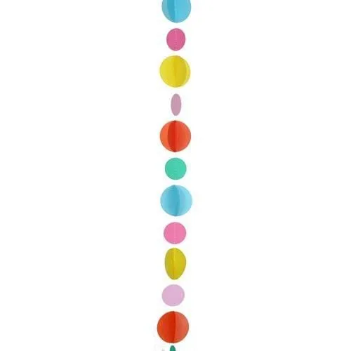 Balloon Tail - Rainbow Circles
