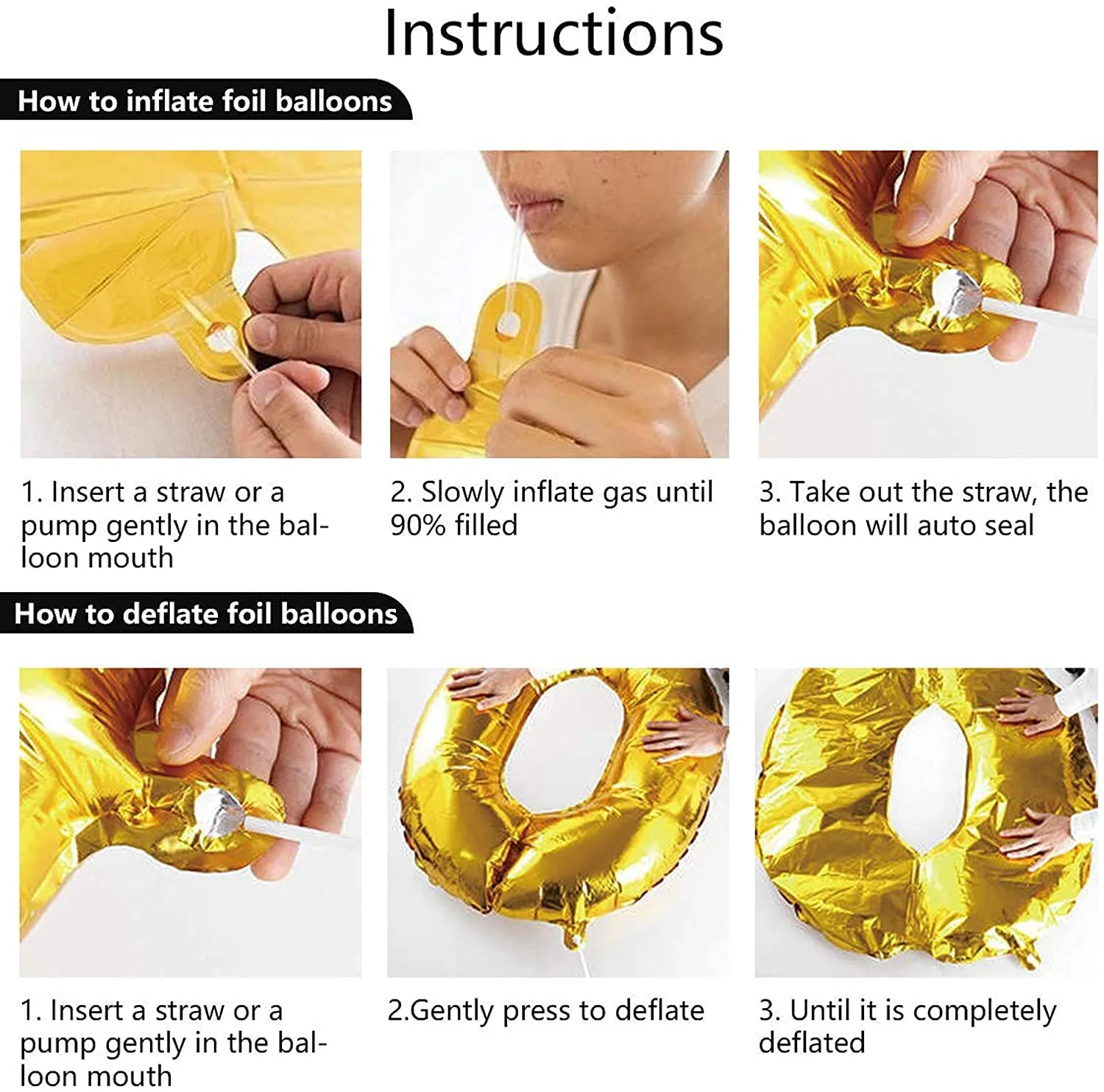 Balloons Decoration Kit Happy Birthday 53 Pcs -for Husband Kids Boys Balloons Decorations Items Combo