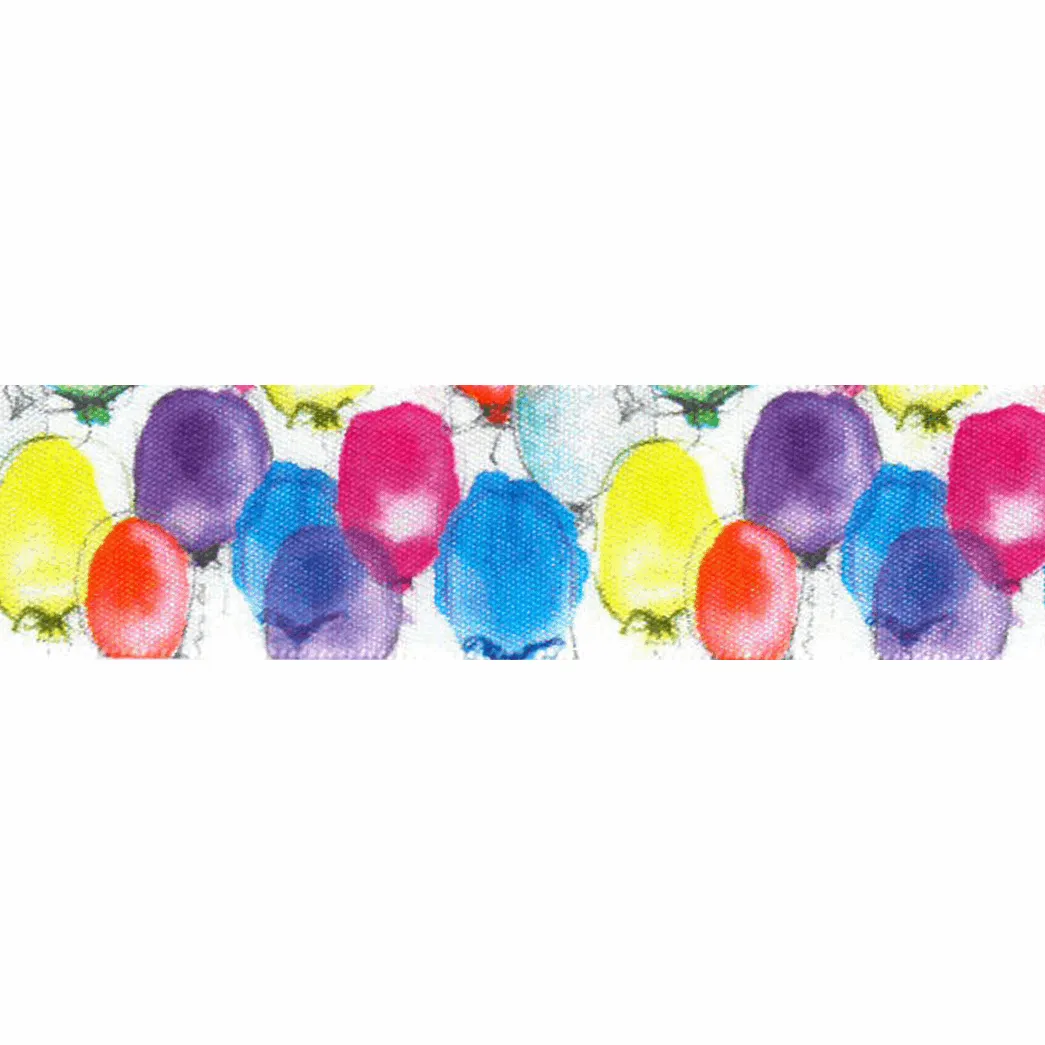 Balloons Multi - Satin Ribbon