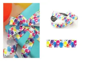 Balloons Multi - Satin Ribbon