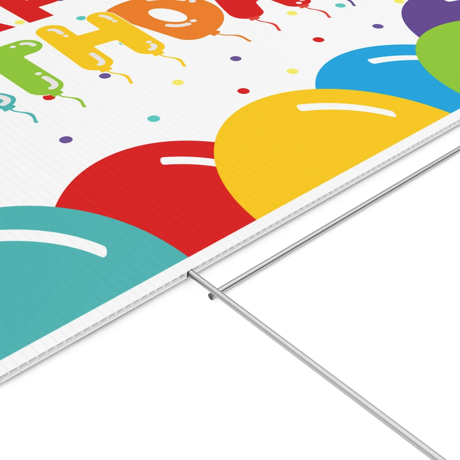 Birthday Celebration Yard Sign 24" x 18" | 1 ct