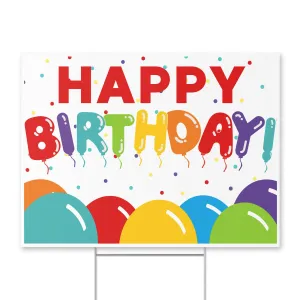 Birthday Celebration Yard Sign 24" x 18" | 1 ct