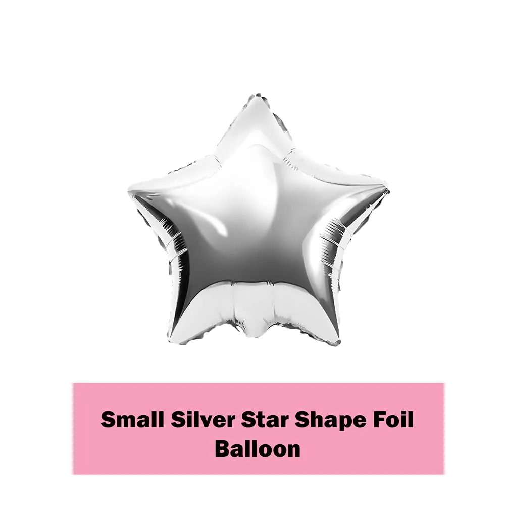 Birthday Decoration Blue & Silver 34 Pcs 1st, 10th, 18th, 21st, 25th, 30th, 40th, 50th Birthday