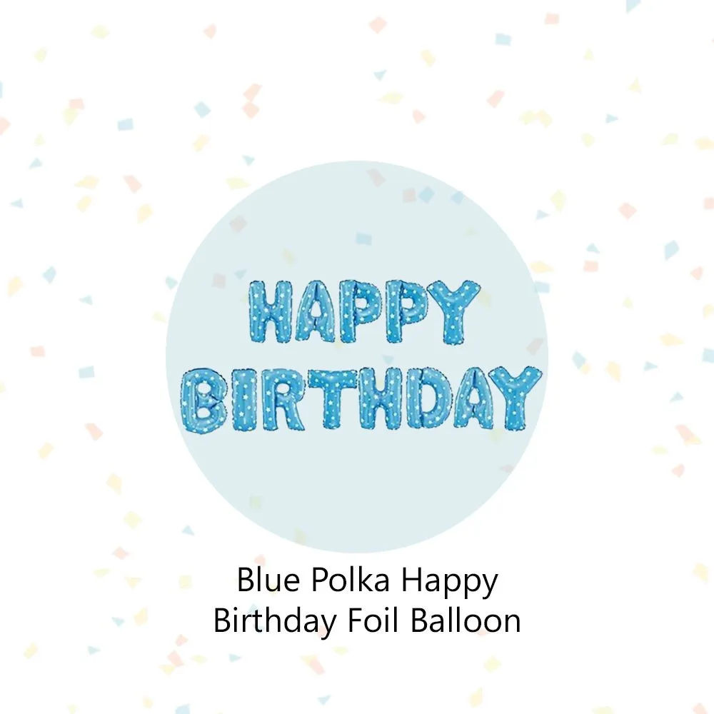 Birthday Party Decoration Blue 30 Pcs