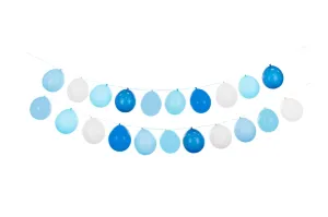 Blue Balloon Garland