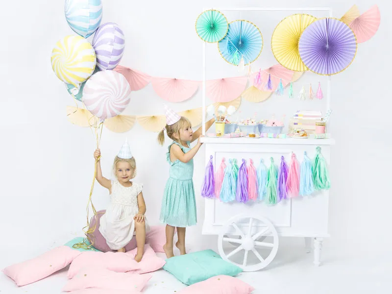 Blue Candy Swirl Balloon
