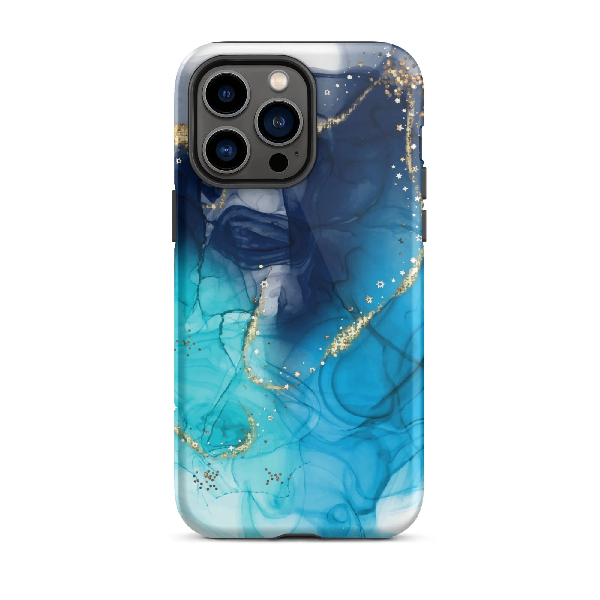 Blue Mix Marble iPhone Case - KBB Exclusive