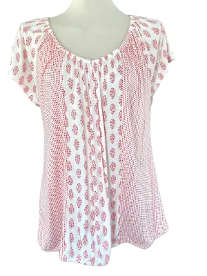 Bright Spring Floral Print Top