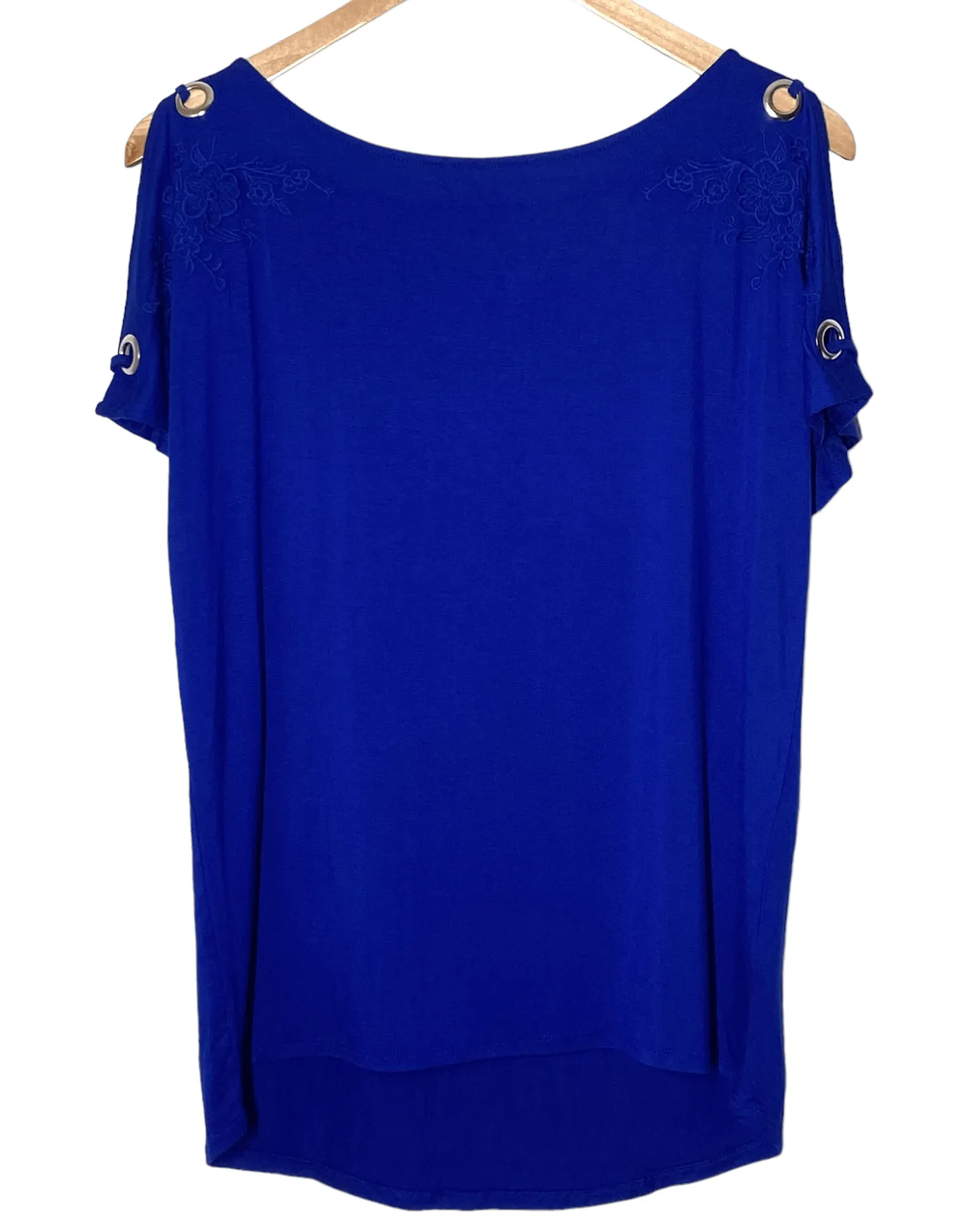 Bright Winter Cobalt Blue Grommet Top