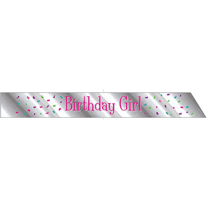 Bulk Birthday Girl Sashes (6 per Case)