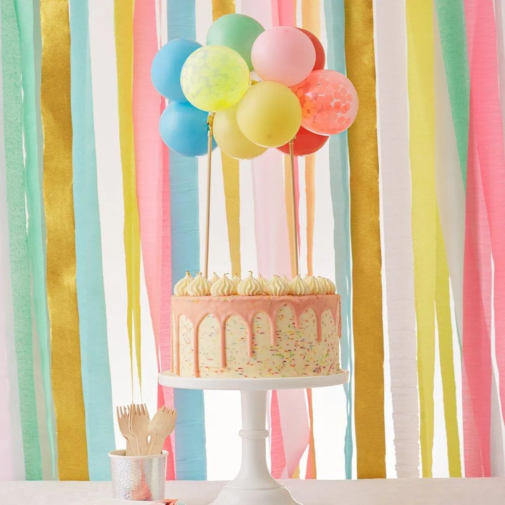 Cake Toppers - Rainbow Balloon