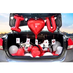 Car Boot Balloon Surprise Balloons Decoration Pack of 50 Pcs