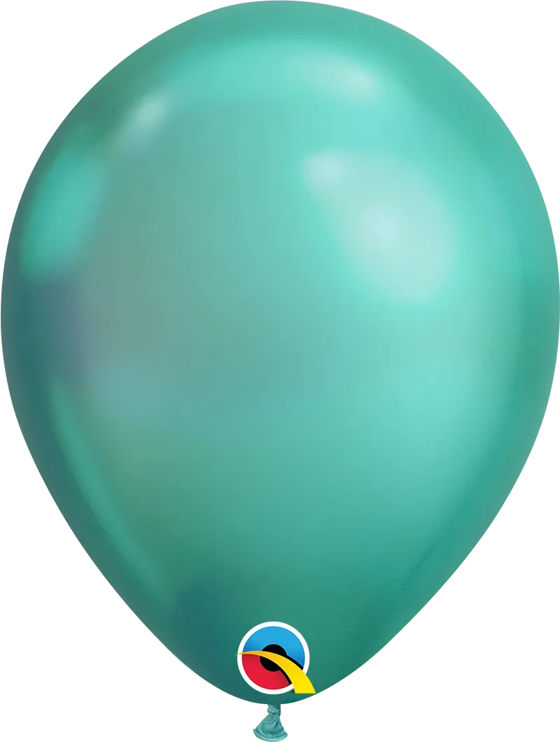 Chrome® Balloons - Green Latex 11 Inch