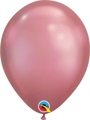Chrome® Balloons - Muave Latex 11 Inch