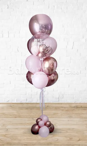 Classy Orbz Bubble Custom Text  Balloon Set PRE-ORDER 1DAY In Advance