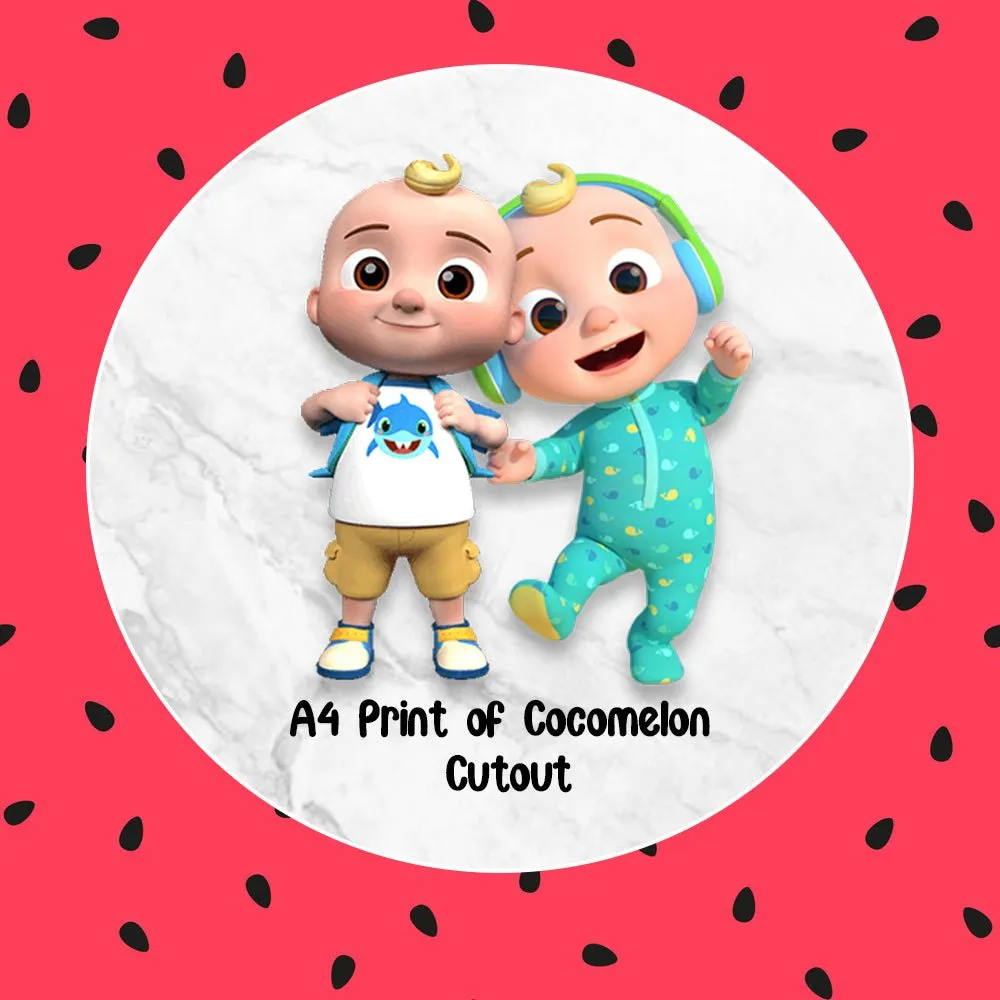 Cocomelon Kids Birthday 56 Pcs Decoration Items for Kids